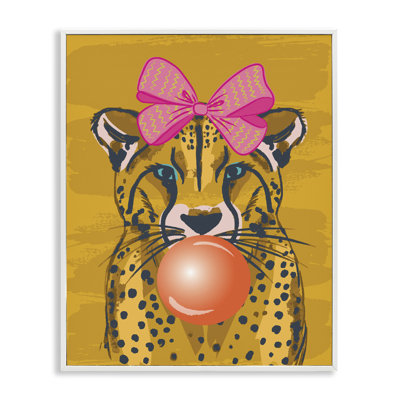 Art tendance de guépard et giclée par Lisa Perry White
