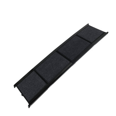 Portable Folding Dog Ramp For Large Dogs, 71" Long, Non-Slip Surface For SUV, Car & Truck, Supports Up To 250 LBS