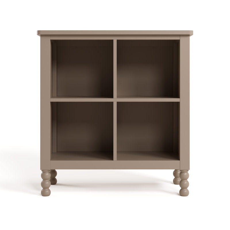 Rio 4 Cube Storage Organizer Bookcase, Driftwood