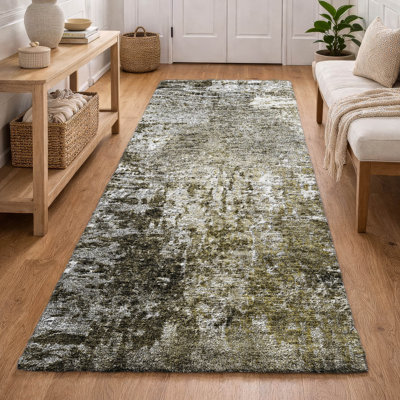 Tapis à poil long de qualité supérieure lavable à la machine ADS718