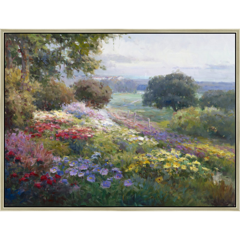 «Hilltop Bloom», H 32 po x l 42 po, Brun