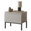 Moaad 49cm W Steel Bedside Table-138178908