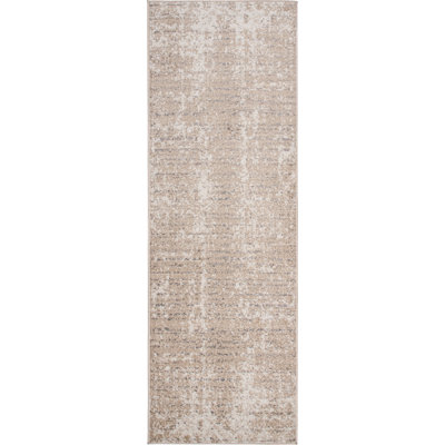 Bolingbrook Modern Abstract Performance Beige Rug