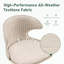 Outdoor Waterproof Textilene Swivel Bar Chair-1668326335