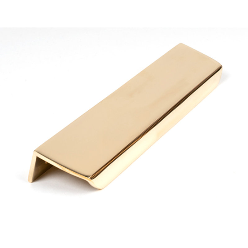 Polished Nickel 50Mm Moore Edge Pull, 17 cm, Polished Brass