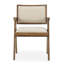 Dolton Upholstered Solid Wood Arm Chair