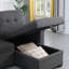 Canapé-lit modulaire réversible en lin avec méridienne avec rangement-18383777-18383780-18383782