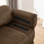 Canapé modulaire en L surdimensionné en forme de L Cloud Couch, canapé 4 places avec repose-pieds, coussins de siège confortables et épais, tissu en velours côtelé respirant, brun pour le salon-2047768839-2047768836