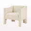 Chaise avec accoudoirs rembourrée 29,9 po Modern-1027979153