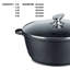 SQ Professional Nea 5 Pieces Aluminium Non-Stick Cookware Set with Glass Lids-1066566848