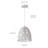 1-White dimmable circular iron pendant light-1179594517-1179594512