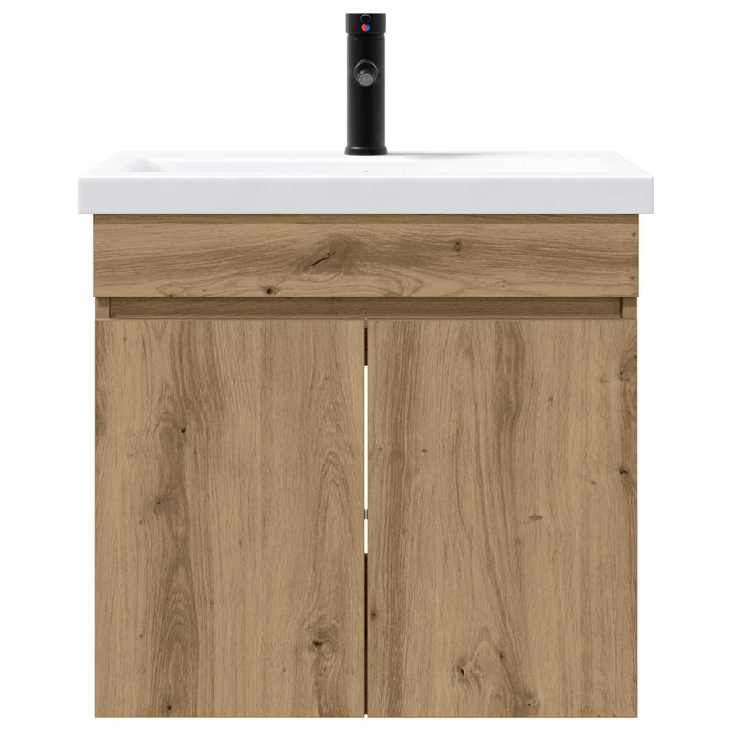 610 mm Bathroom Vanity, Artisan Oak