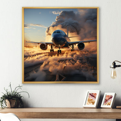 Airplane Ready For Takeoff  III - Train Wall Art