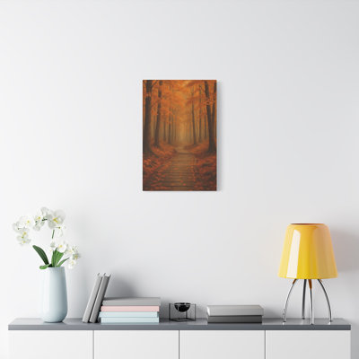 Apel Single Picture Frame Print on Canvas