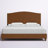 Scheider Leather Bedroom Set with Nightstand