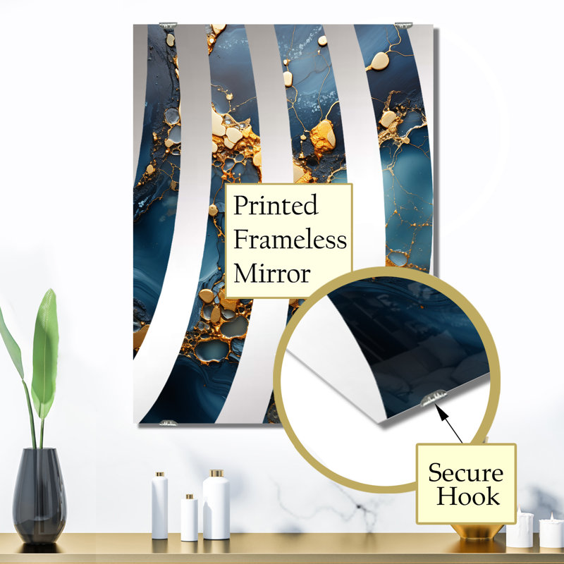 Miroir mural Essary - MIR137635, 32 po x 24 po