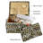 Singer Large Premium Leopard Print Sewing Basket