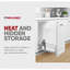 Poubelle de cuisine coulissante Rev-A-Shelf avec fermeture en douceur -89469837