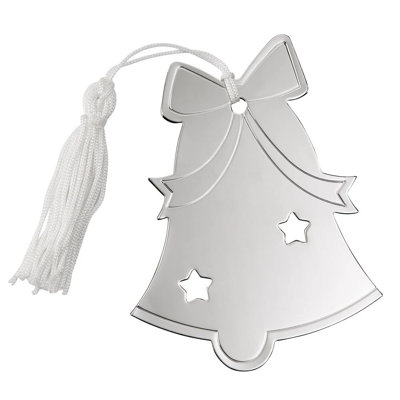 4'' Stainless Steel Holiday Shaped Ornament