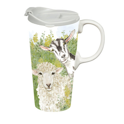 Grande tasse à café en céramique
