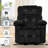 Electric Recliner With Armrests, Ergonomic Square & Electric Massage Backrest, Soft Upholstery & Storage Side Pockets For Living Rooms, Dens & Theaters-783575562