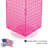 Four-Sided Revolving 8"W x 20"H Pegboard Counter Display w/24 4" Hooks