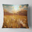 Blooming Chamomiles in Meadow - Coussin imprimé floral-29486314-29486317