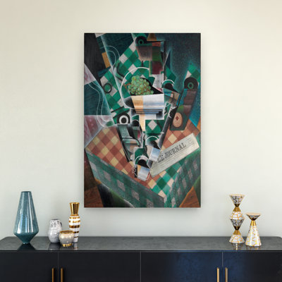 Nature Morte An La Nappe An Carreaux 1915 Abstract Classic Contemporary Wall Art