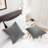 Striped Velvet Decor Soft Throw Pillow Covers With Wave Design（Set of 2）-101450524-101450529