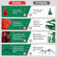 Arbre de Noël rouge de 4 pi, 456 pointes pleine grandeur, structure à charnières pour un démontage rapide, support en toute sécurité, support en métal stable et sans effort, look des Fêtes moderne