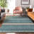 Premium Machine Washable Prisco Teal Rug-169642416
