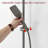 Gunmetal Gray Shower System With 4-Way Piano Diverter & Rain Showerhead-123109851
