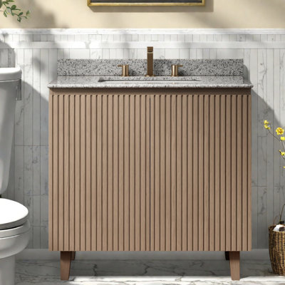 Meuble-lavabo (doit inclure le meuble-lavabo et le lavabo) 30 po Granite Modern