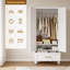 Armoire en acier de style campagnard 71 po Andelin