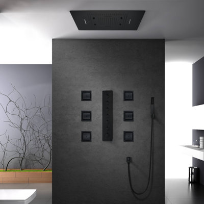 Thermostatic All-In-One Kit with Rough in-Valve