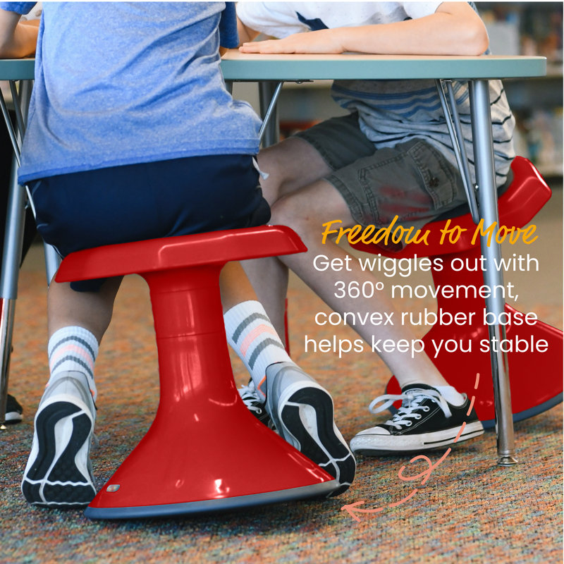 ECR4Kids ACE Active Core Engagement Wobble Stool, Flexible Seating