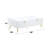 White High Gloss Finish Coffee Table