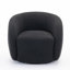 Fauteuil pivotant rembourré Katherline-1314730233