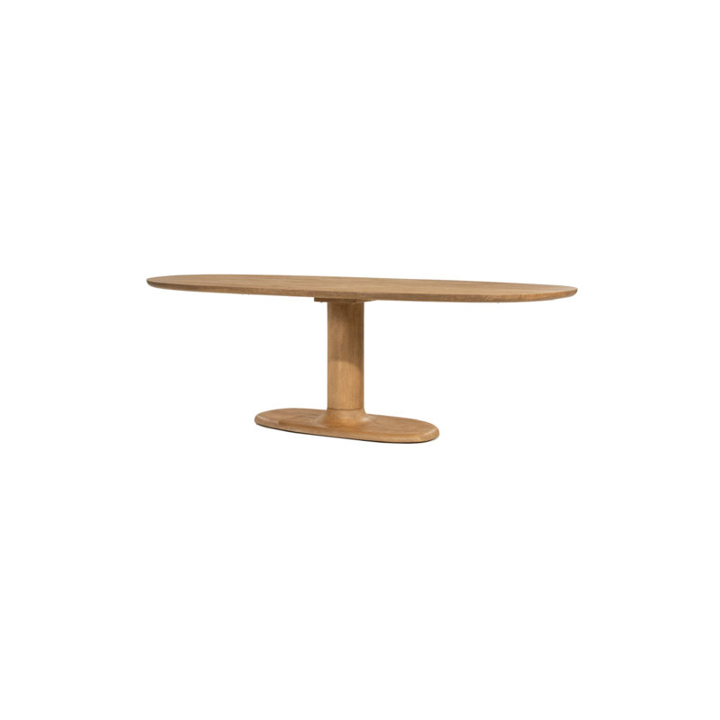 Table de salle à manger Coco M, Naturel, H 30 po x L 94 po x l 43 po