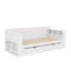 Lit de jour double avec bureau amovible, tiroirs de rangement et table d'appoint hydraulique-298554552-298554553