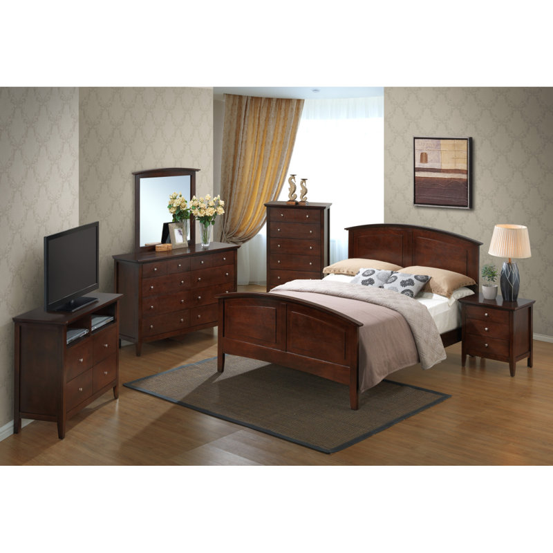Grand lit Hammond G5425A-QB (2 boîtes), cappuccino