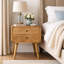 Sterger 45cm W Solid Wood Bedside Table-86241434