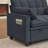 Jeronimas 48.03''  Pin Striped  3 in 1 Convertible Sleeper Sofa Bed-732487041
