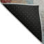 Tapis bleu sarcelle lavable à la machine intérieur / extérieur Xhevrie-111820116