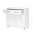 Two Door Side Table-White