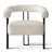 Set of 2 Upholstered 29.5" Wide  3-Legs Accent Chair-406412627
