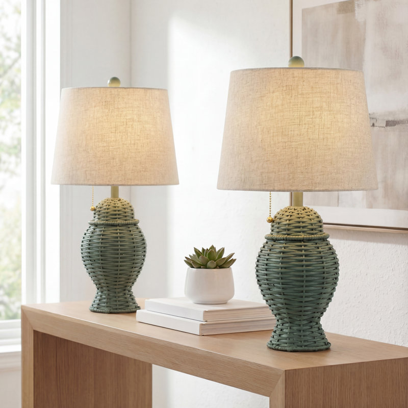 Alahbasri Table Lamp, Green