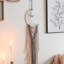 Suspension murale en coton Moon Dream Catcher