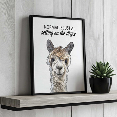 «Normal is alpaca» par Art