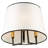 Linen Semi Flush Mount